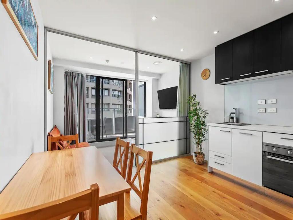 Stylish Central City 1-Bedroom With Patio Auckland Luaran gambar